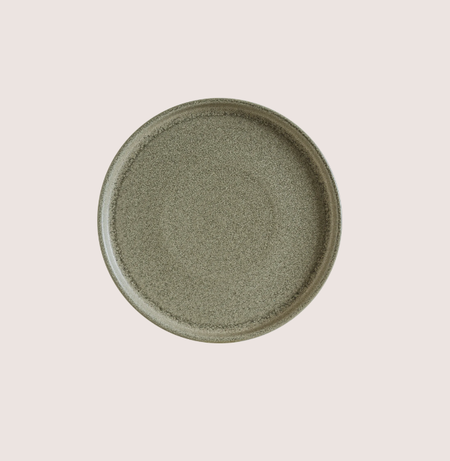 Adelfa Ripple Düz Tabak 21 Cm