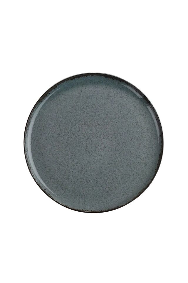 Moderna Mavi Düz Tabak 27 Cm