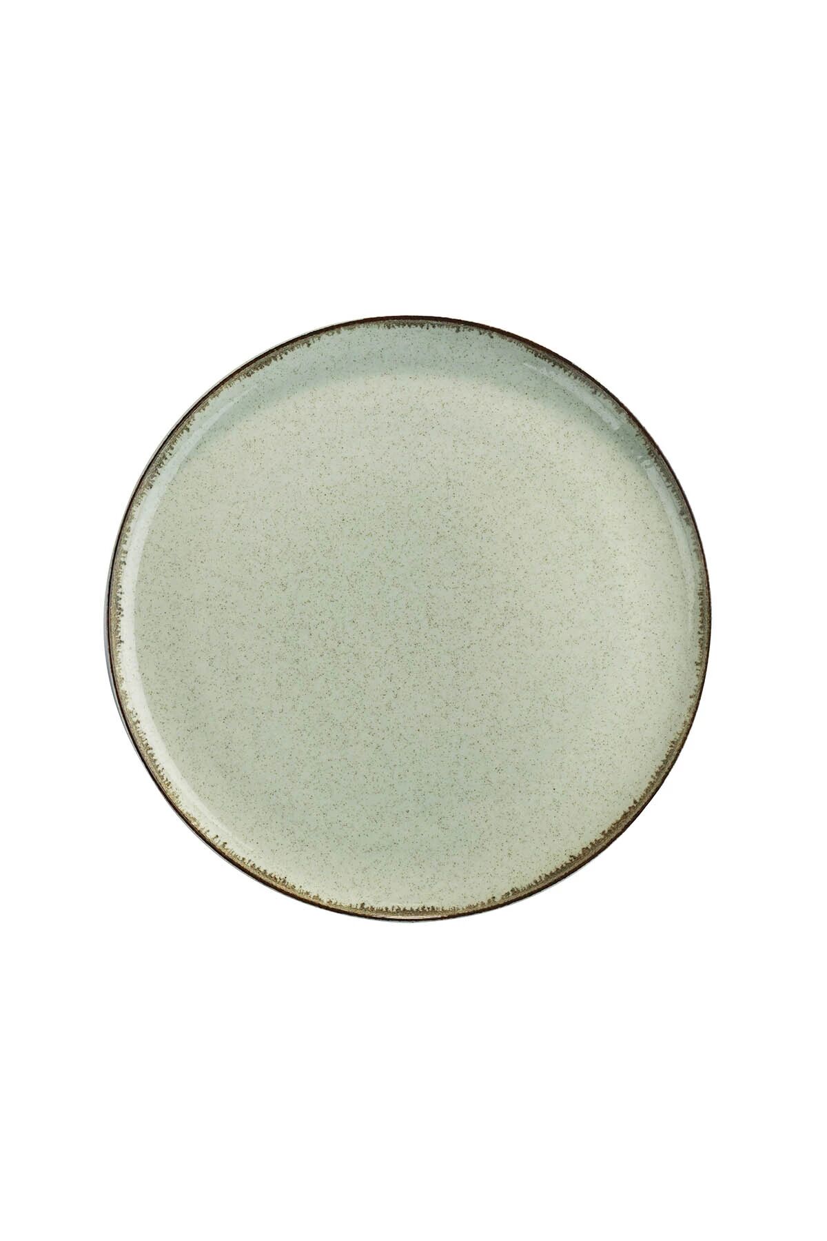 Moderna Yeşil Düz Tabak 27 Cm