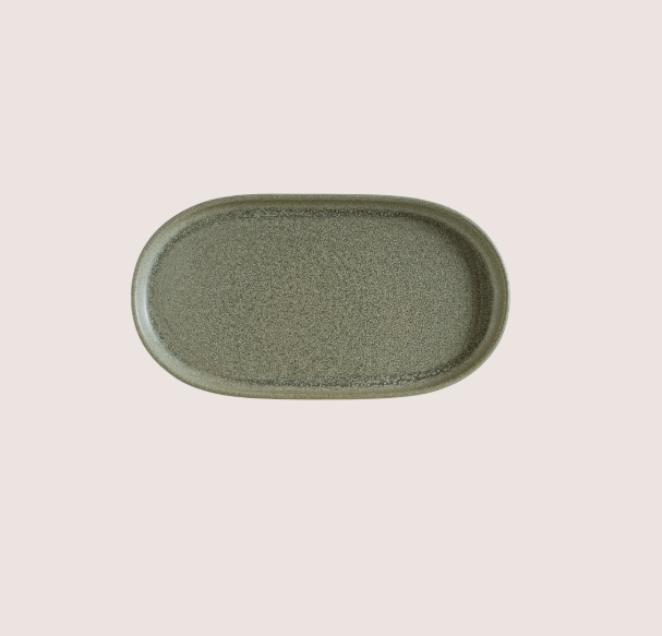 Adelfa Ripple Oval Tabak 37 Cm