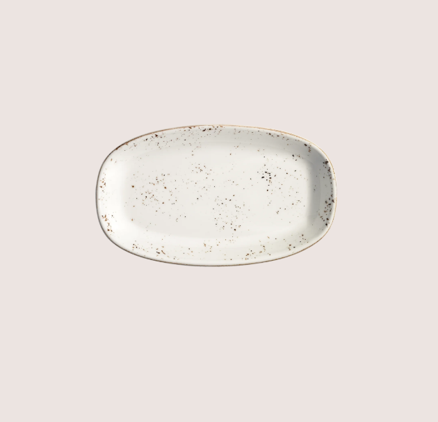 Grain Gourmet Oval Kayık Tabak 15*8.5 Cm
