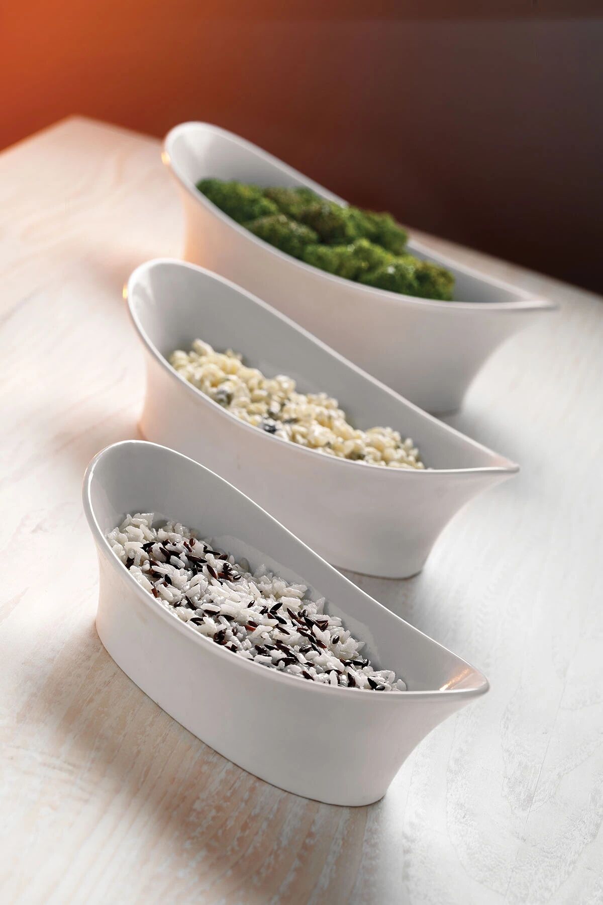 Açık Büfe Dekorsuz Gondol Kase 25 Cm