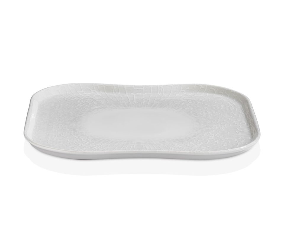 ILLUSION 40 Cm Kare Plate 33,5*33,5 Cm