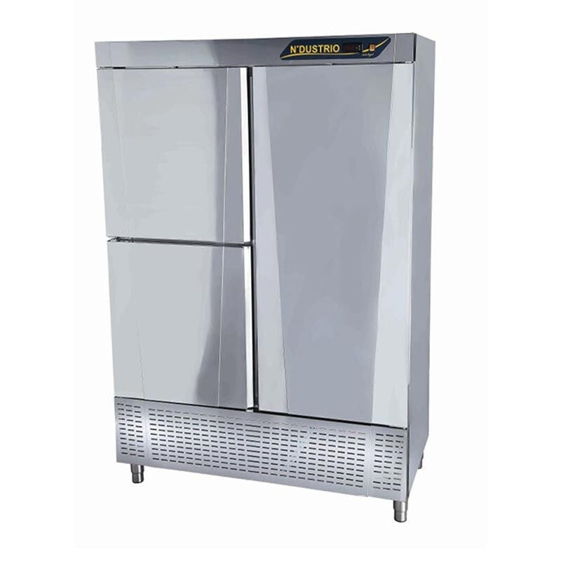 Dik Tip Snack Buzdolabı - Bir Tam İki Yarım Kapılı,Alttan Motorlu,Kanopisiz