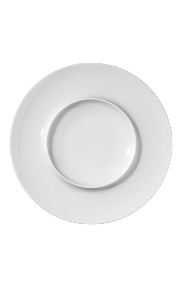 Ala Dekorsuz Düz Tabak 18 Cm