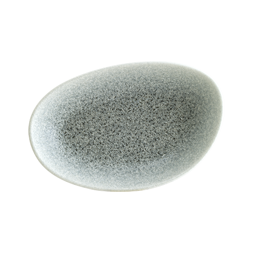 Luca Mavi Vago Oval Kayık Tabak 15*8.5 Cm