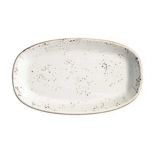 Grain Gourmet Oval Kayık Tabak 24*14 Cm