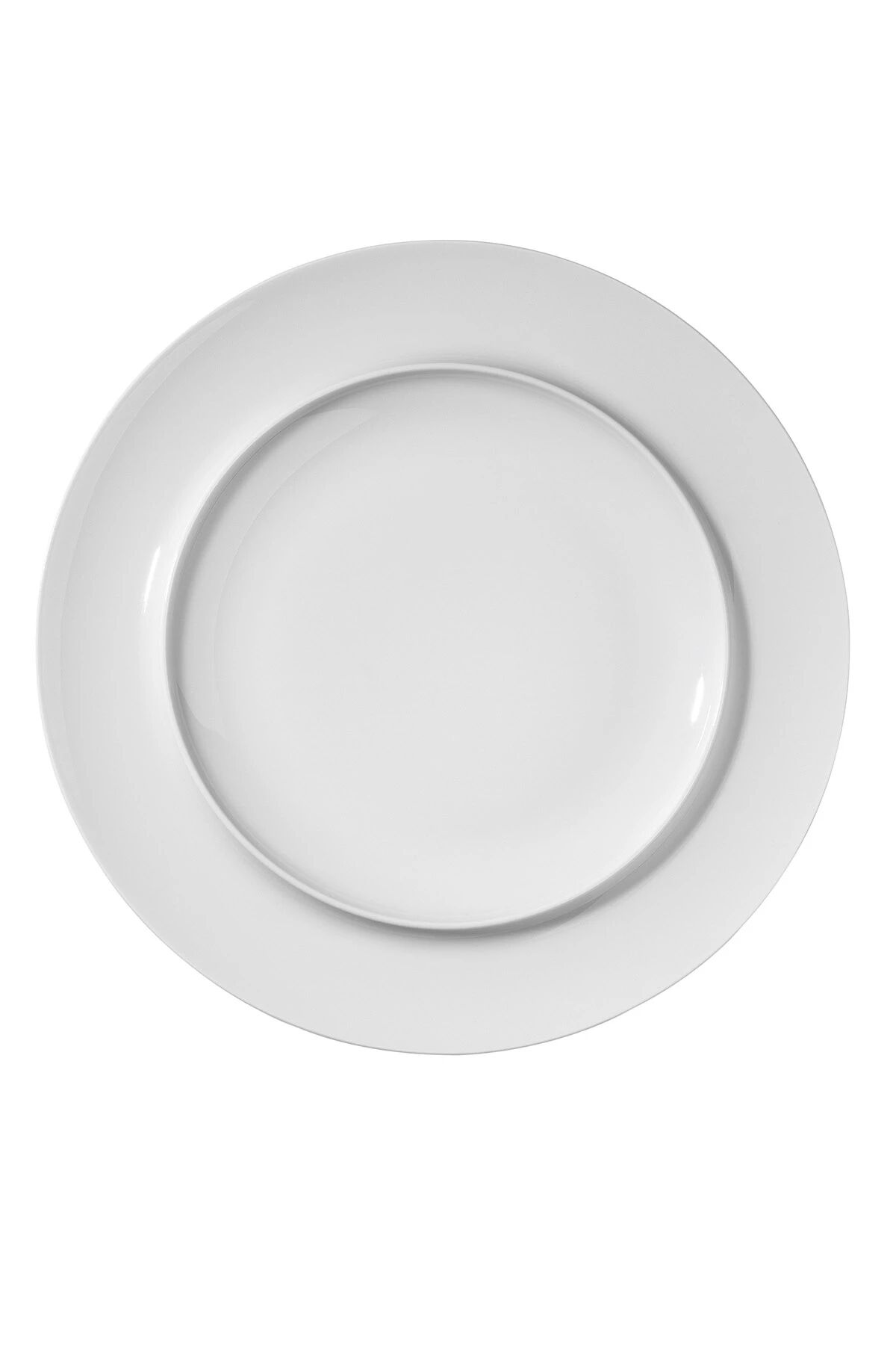 Ala Dekorsuz Düz Tabak  25 Cm