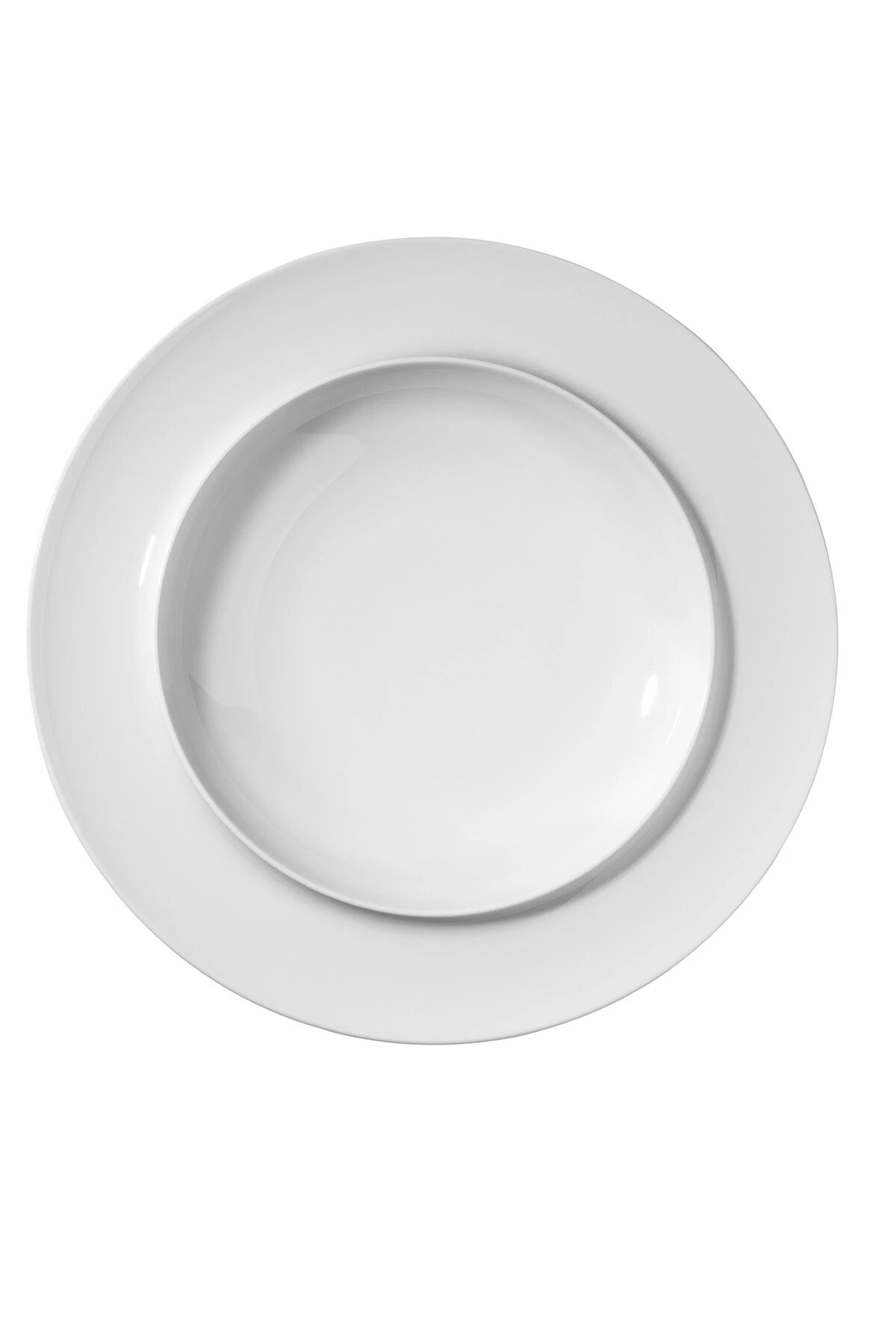 Ala Dekorsuz Çukur Tabak  28 Cm