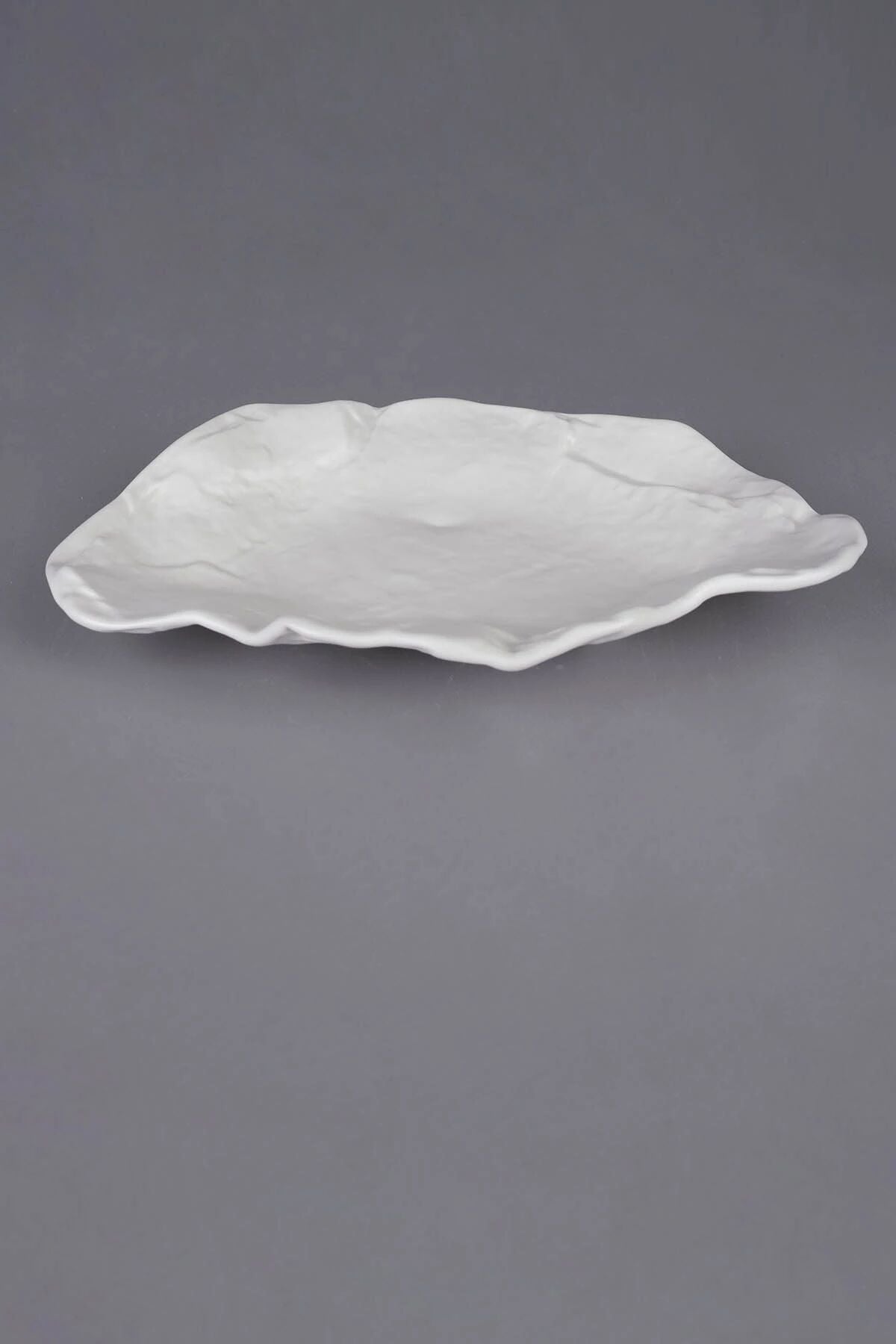 Nori Düz Tabak Mat Renksiz 22 Cm