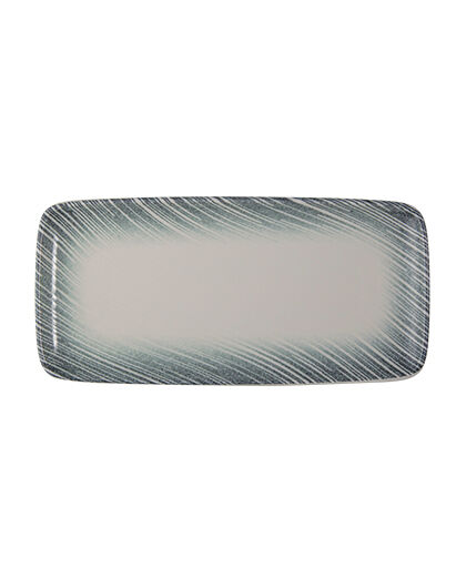 Thin Blue Quadro Dikdörtgen Tabak 30 cm (30 * 11)