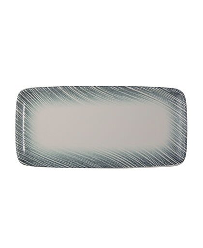 Thin Blue Quadro Dikdörtgen Tabak 35 cm (34 * 16)