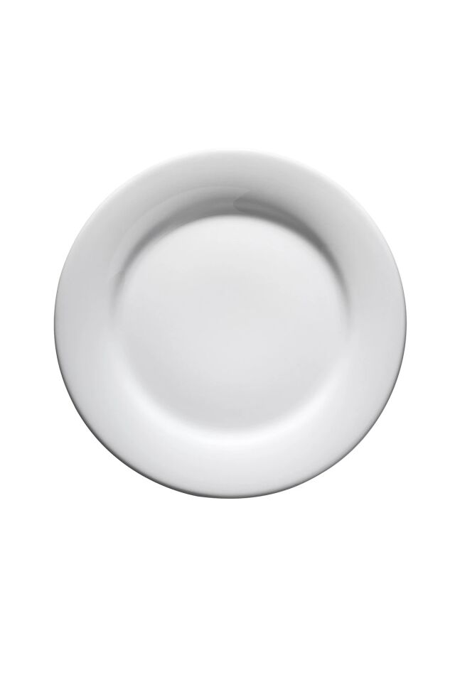Antalya Otel Dekorsuz Düz Tabak 18 Cm