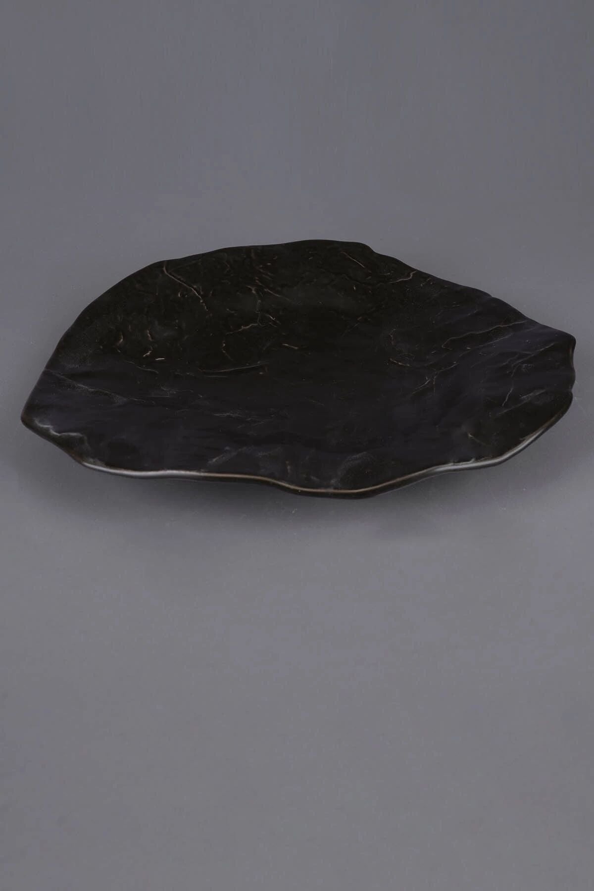 Nori Düz Tabak Mat Siyah 27 Cm