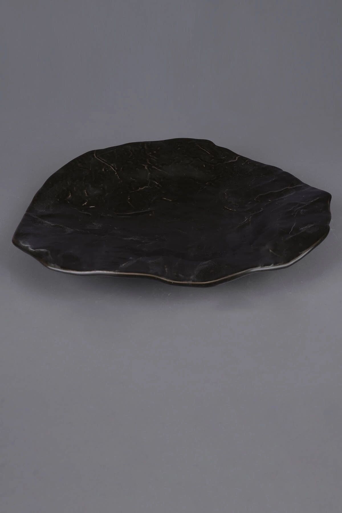 Nori Düz Tabak Mat Siyah 27 Cm
