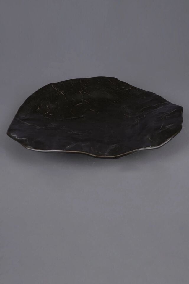 Nori Düz Tabak Mat Siyah 27 Cm
