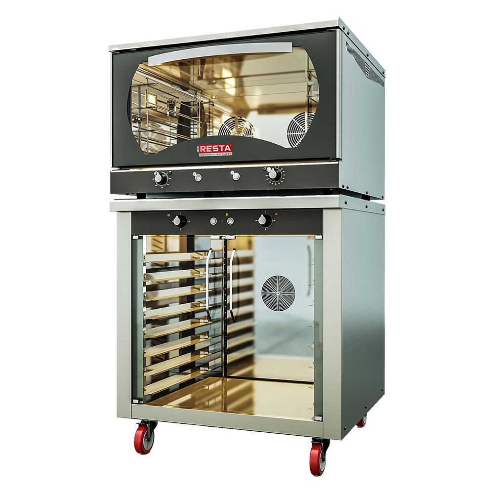 Venarro Caveno 4 Tepsili Patisserie Fırın Çift Fanlı