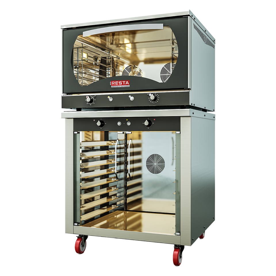 Venarro Caveno 4 Tepsili Patisserie Fırın Çift Fanlı