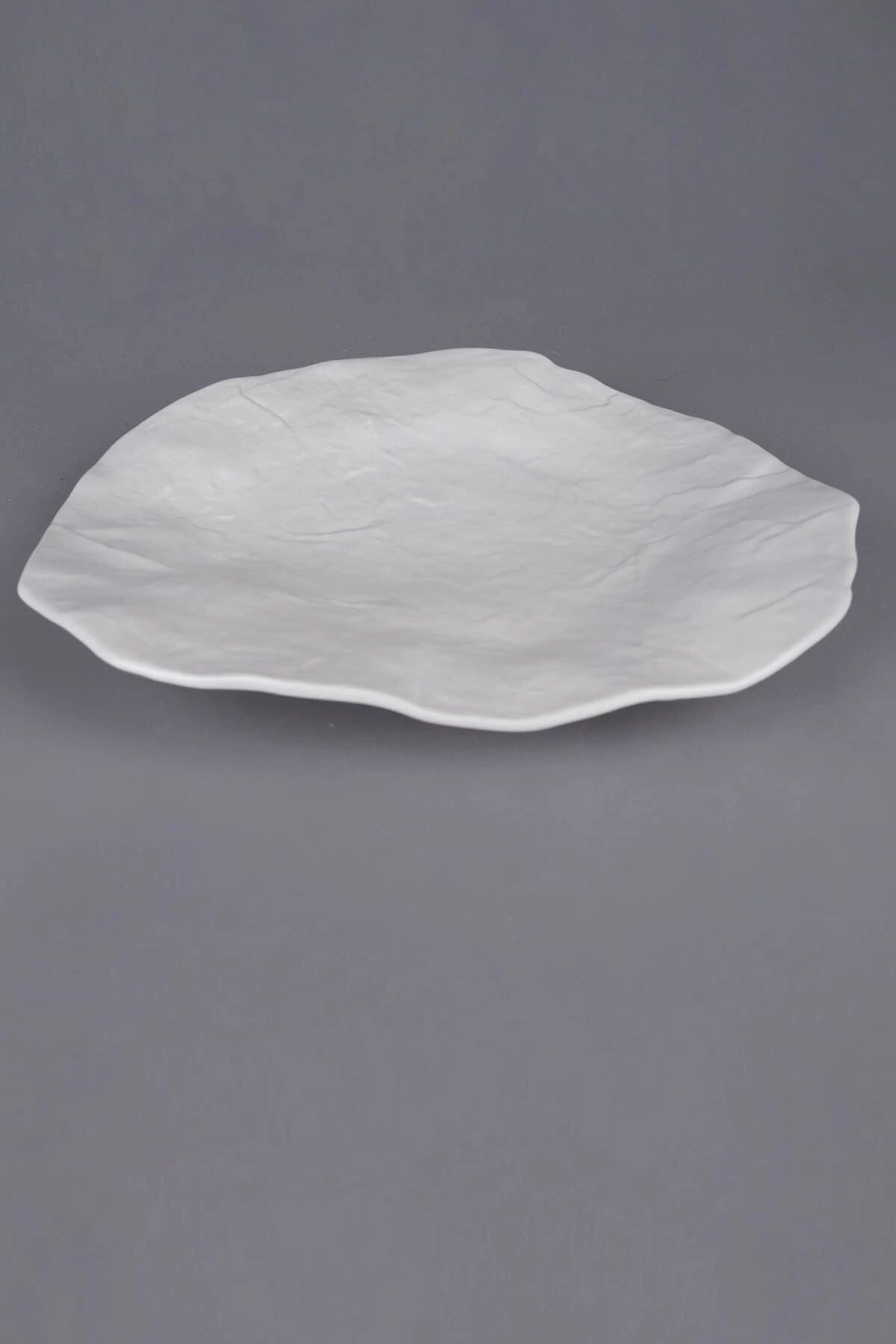 Nori Düz Tabak Mat Renksiz 27 Cm