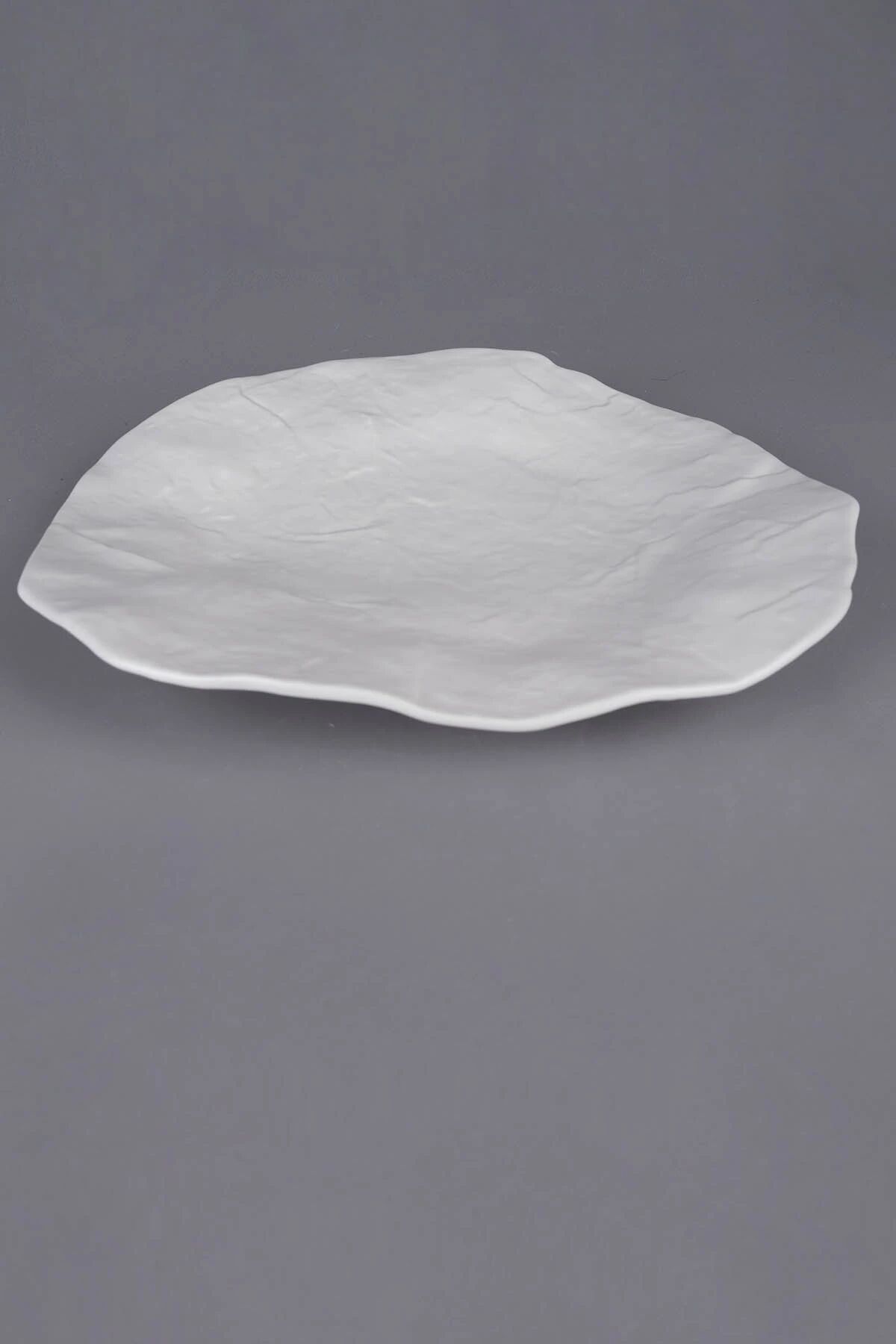 Nori Düz Tabak Mat Renksiz 27 Cm