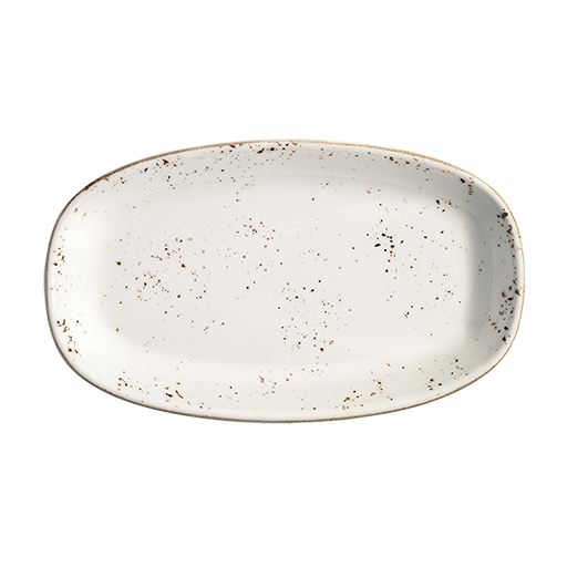 Grain Gourmet Oval Kayık Tabak 34*19 Cm