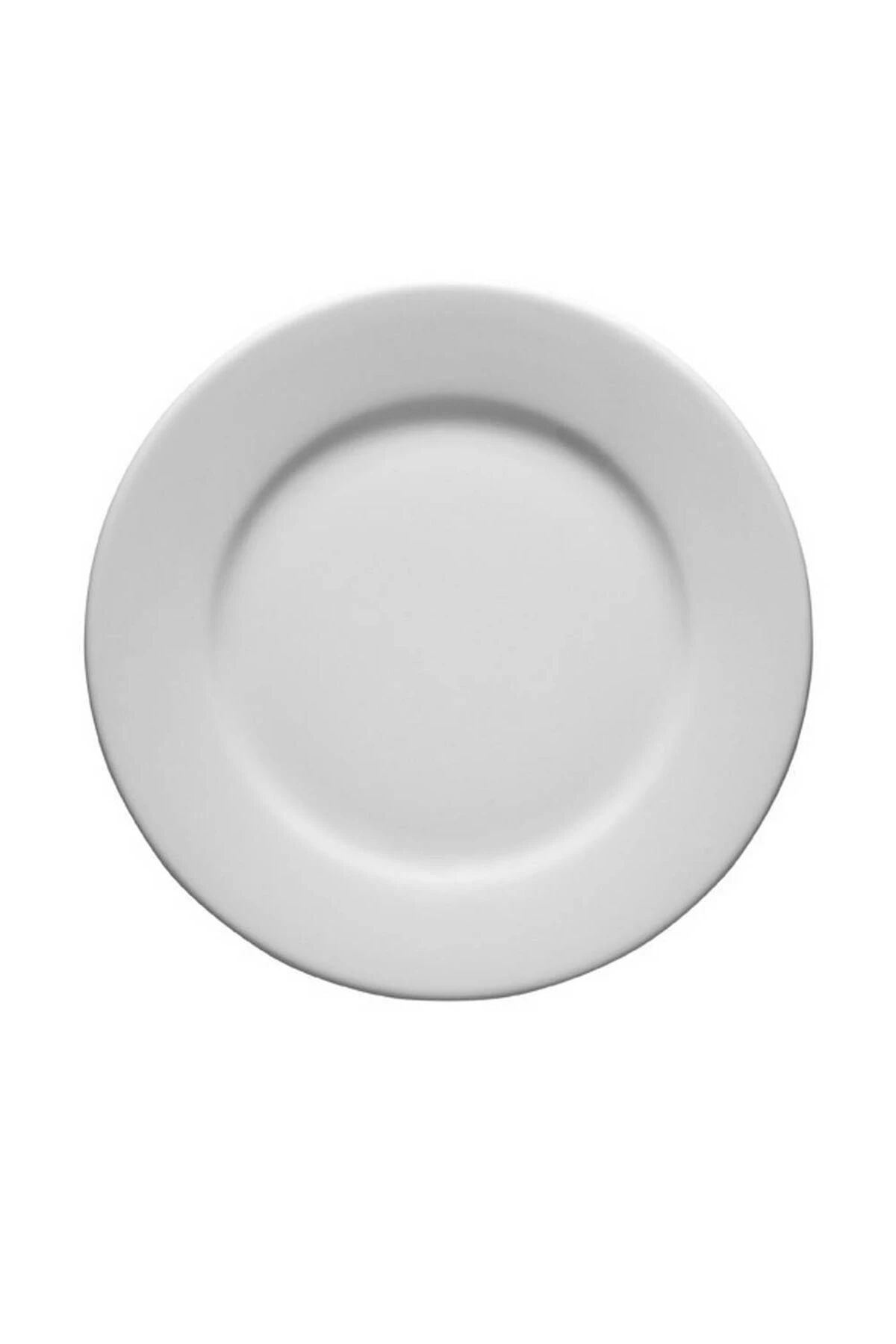 Ent Otel Dekorsuz Düz Tabak 19 Cm