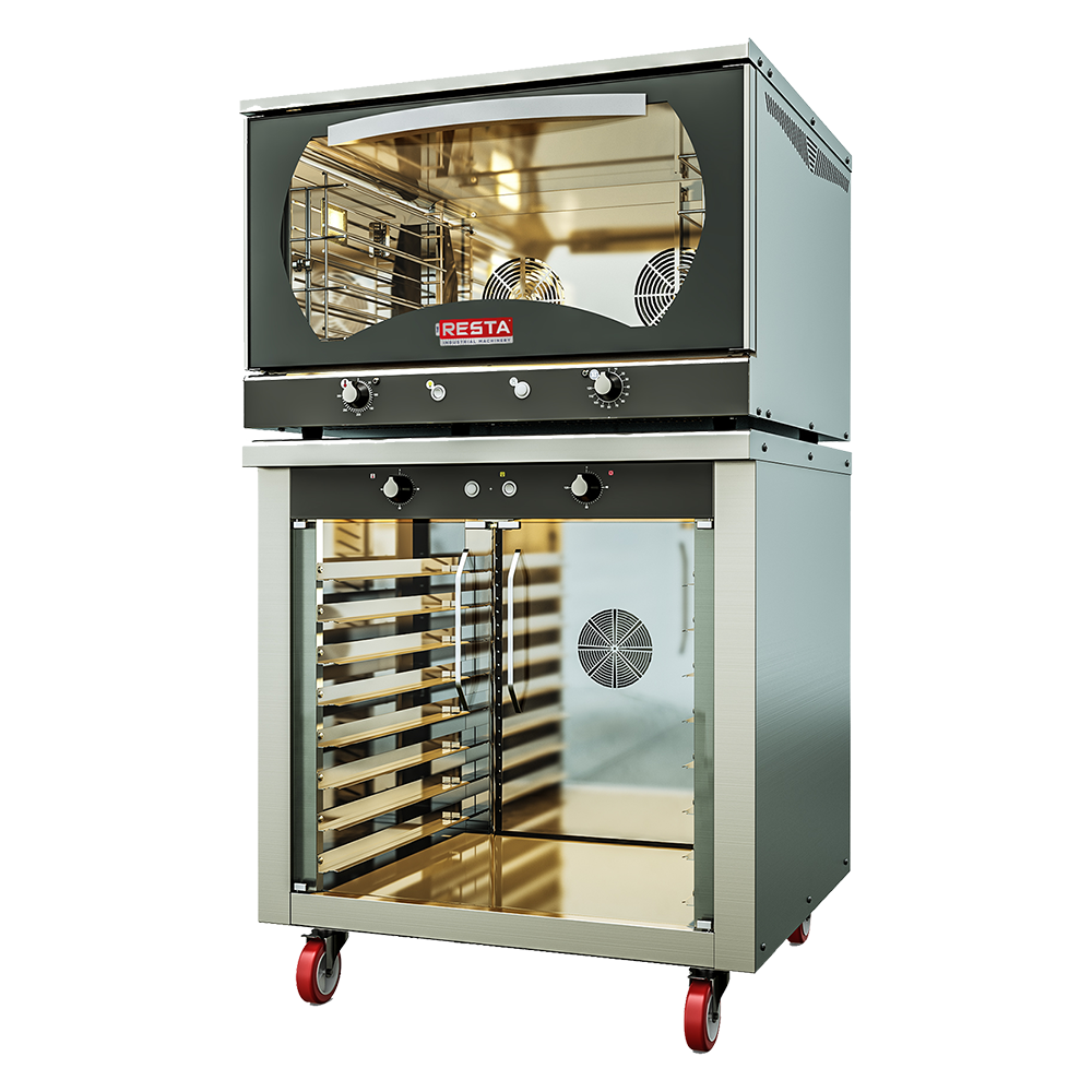 Venarro Caveno 4 Tepsili Patisserie Fırın Çift Fanlı