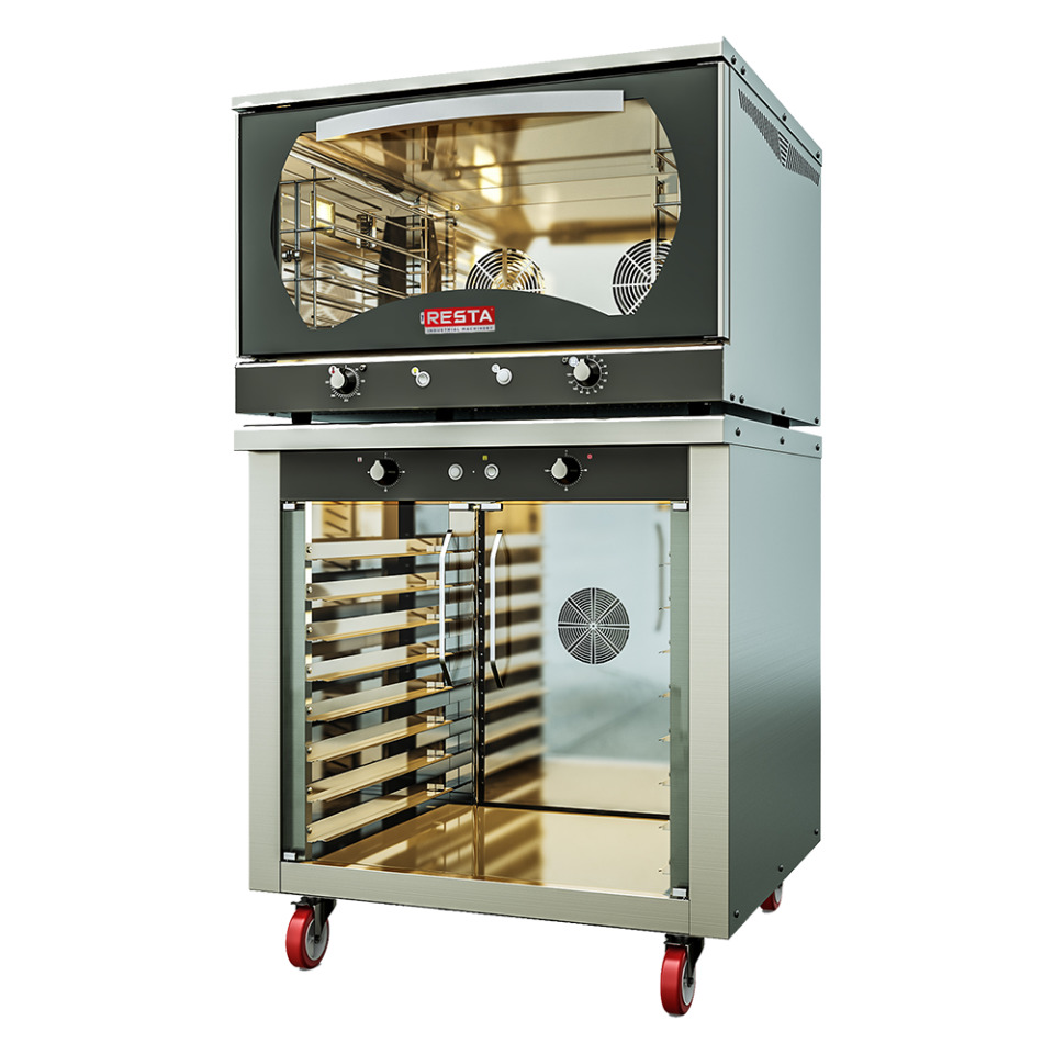 Venarro Caveno 4 Tepsili Patisserie Fırın Çift Fanlı