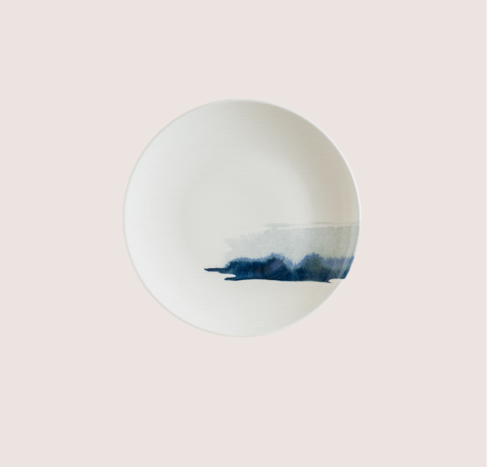 Blue Wave Gourmet Düz Tabak 17 Cm