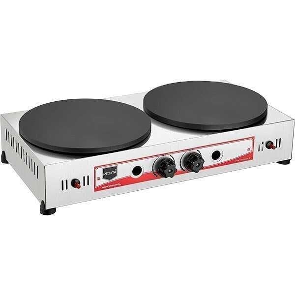 Remta İkili Krep Pişirici 40 Cm (Gazlı)