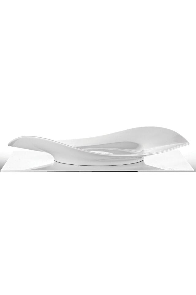 Balerina Dekorsuz Düz Tabak 40 Cm