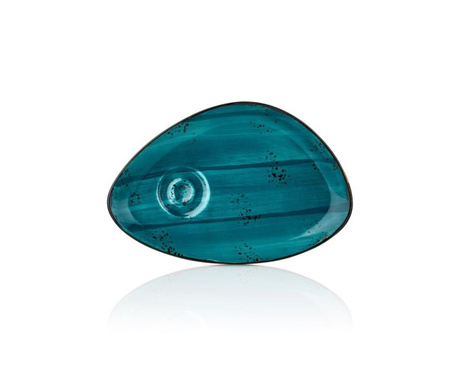 Tropical Zest Çay Sunum Tabağı 25*17 Cm