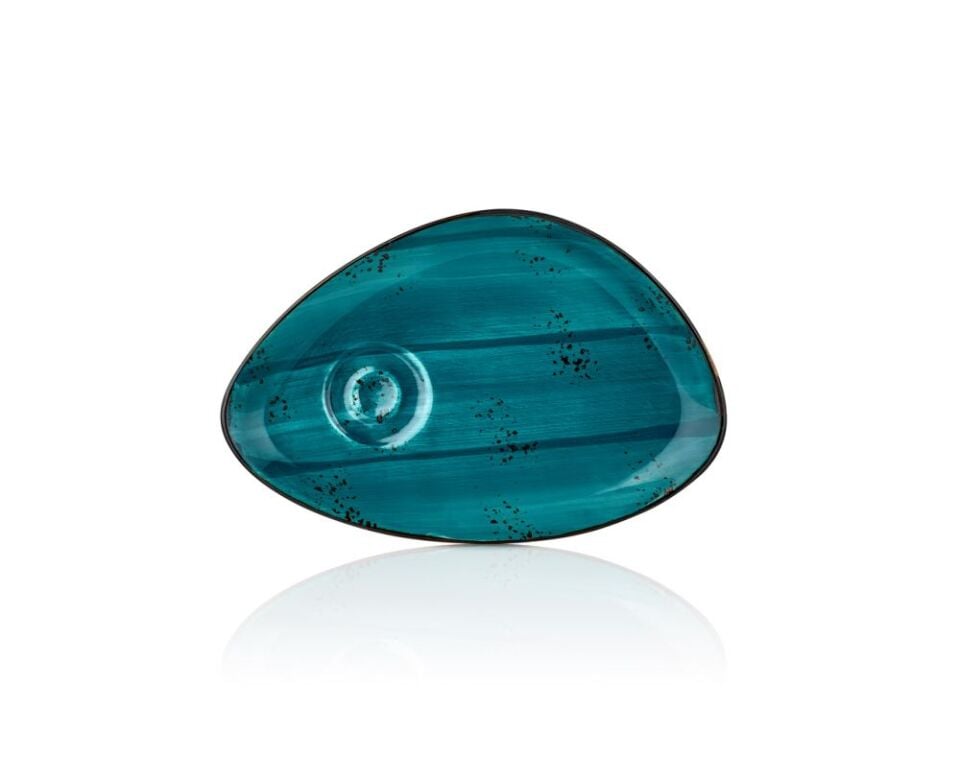 Tropical Zest Çay Sunum Tabağı 25*17 Cm