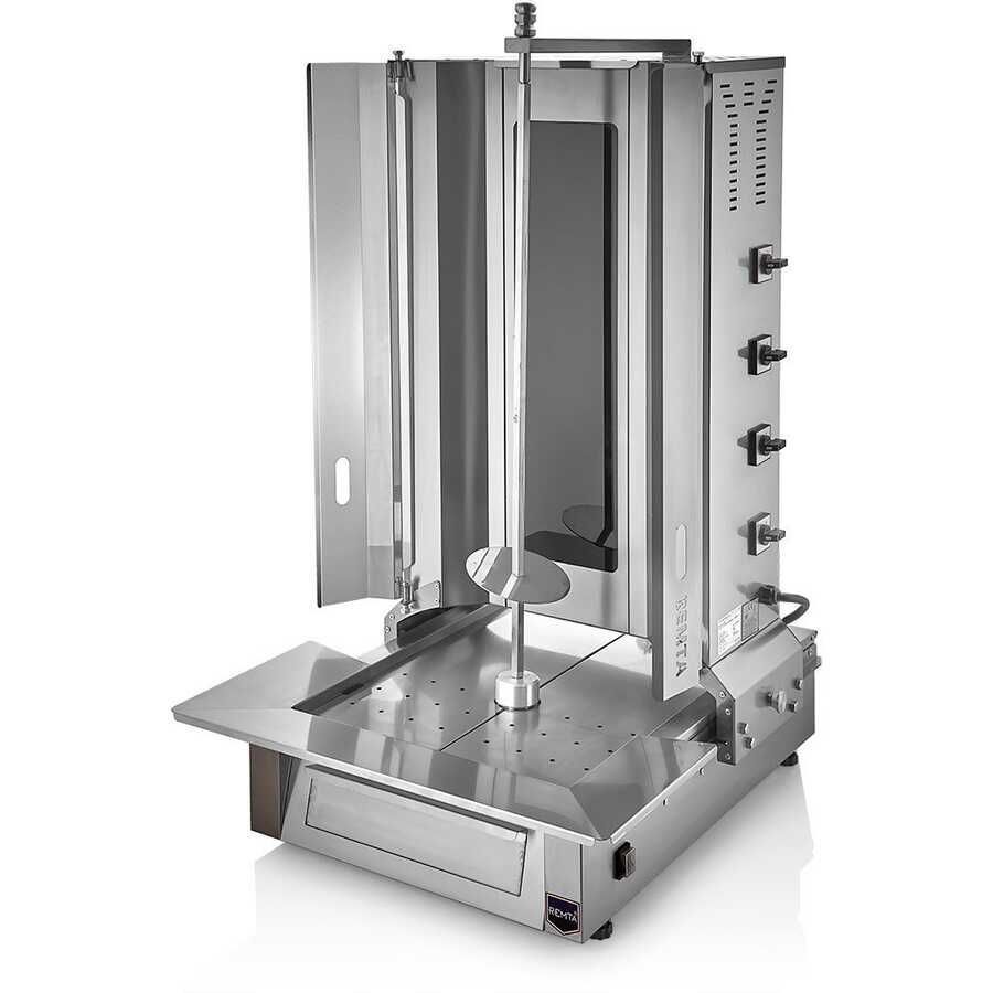 Remta Elektrikli Alttan Motorlu Döner Ocağı (Dört Radyanlı)