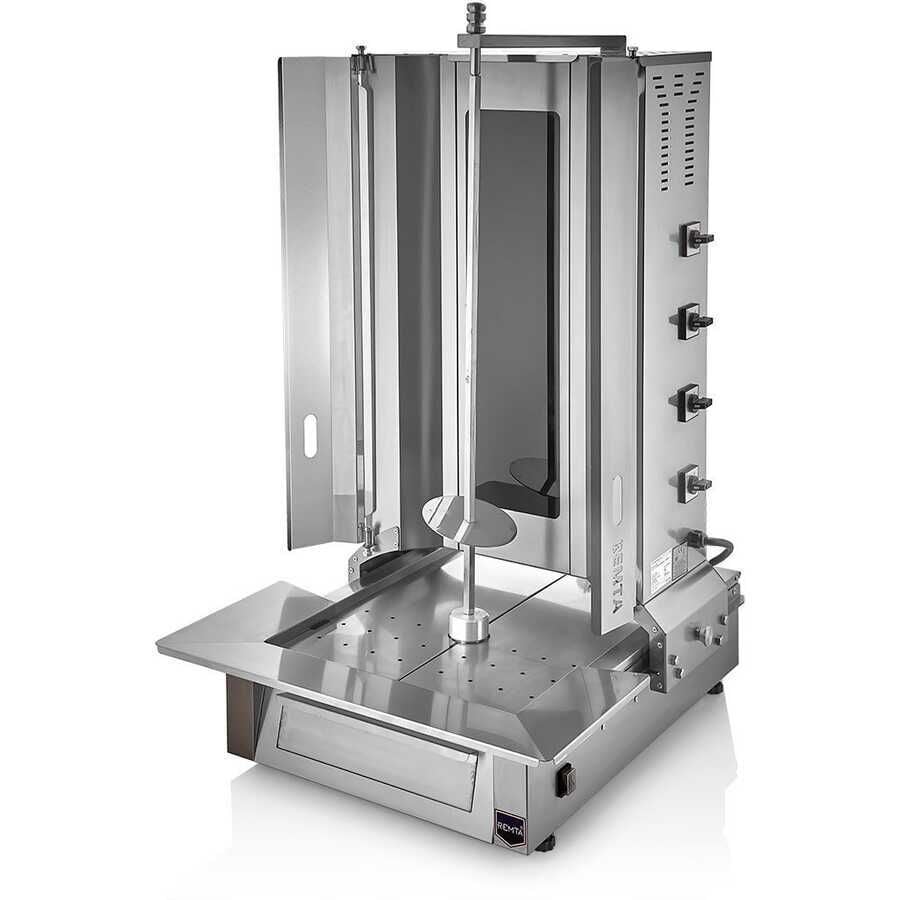 Remta Elektrikli Alttan Motorlu Döner Ocağı (Dört Radyanlı)