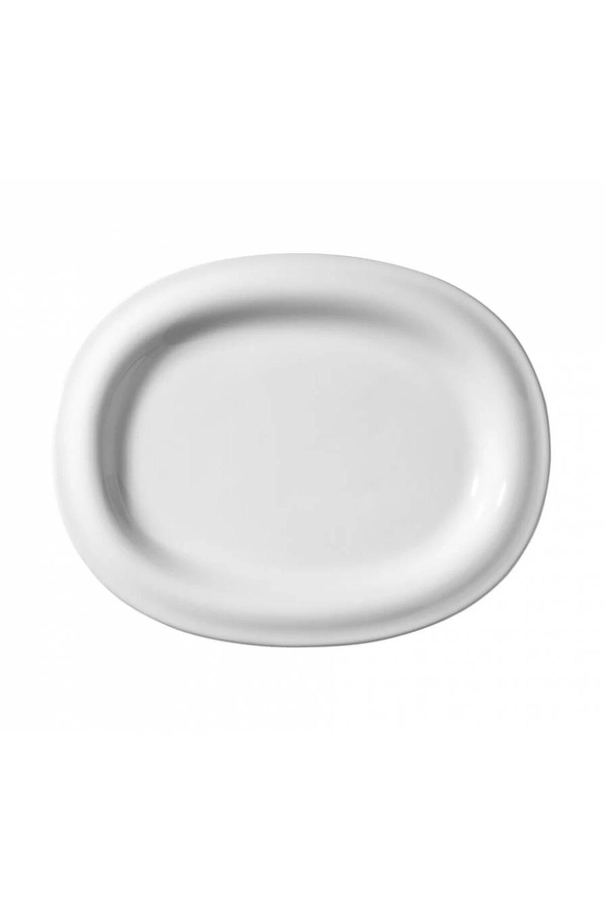 Onda Dekorsuz Kayık Tabak 17,5*14  Cm