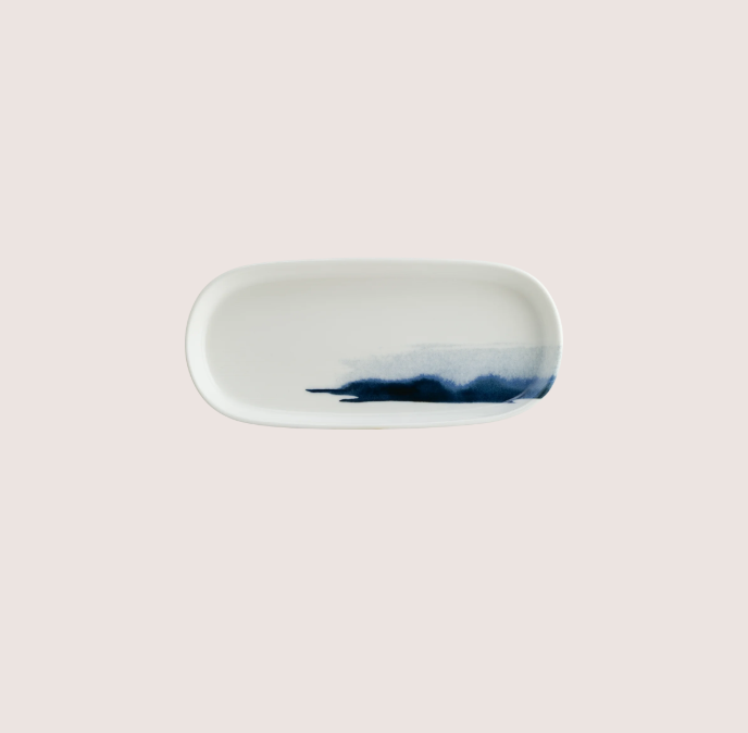 Blue Wave Hygge 18 Cm Oval Servis