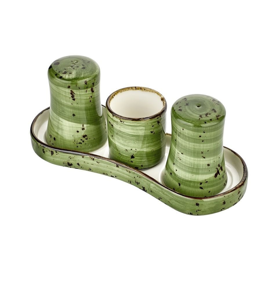 By Bone  Breeze Gastro Tuzluk Biberlik Kürdanlık Seti