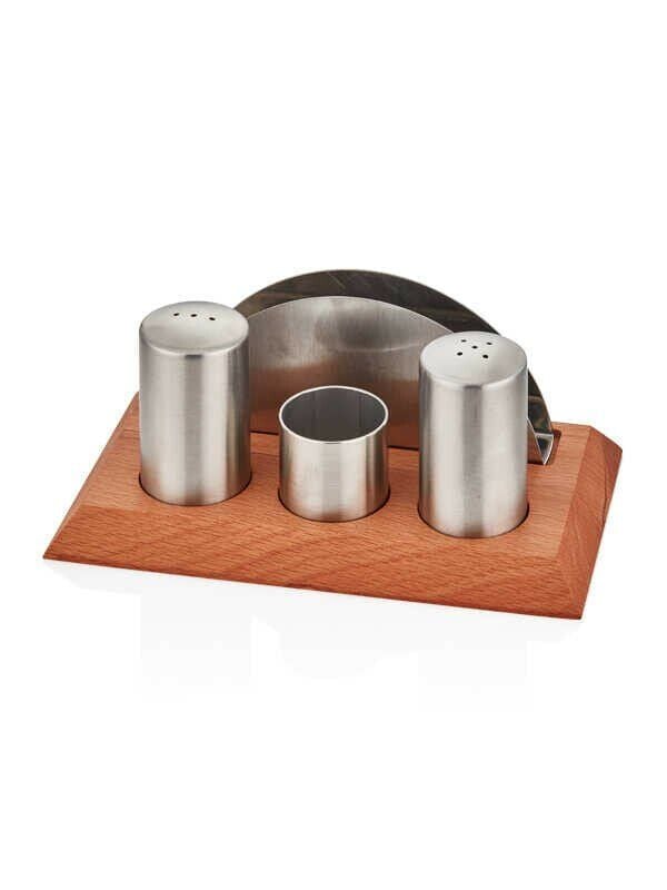 Standlı Tuzluk ve Baharatlık Takımı