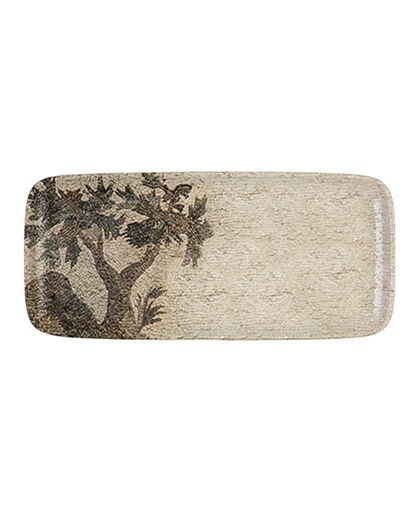 Wise Quadro Dikdörtgen Tabak 22 cm (22 * 10)