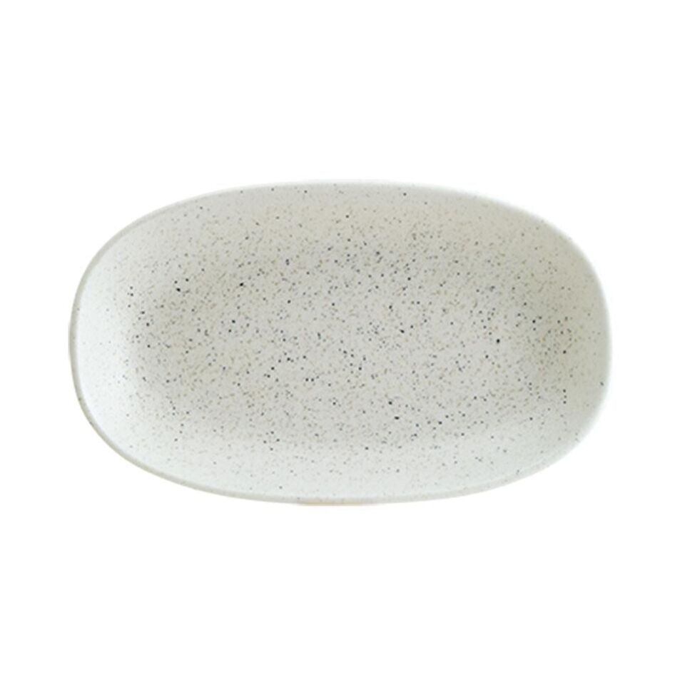 Luca Sand Gourmet Oval Kayık Tabak 19*11 Cm