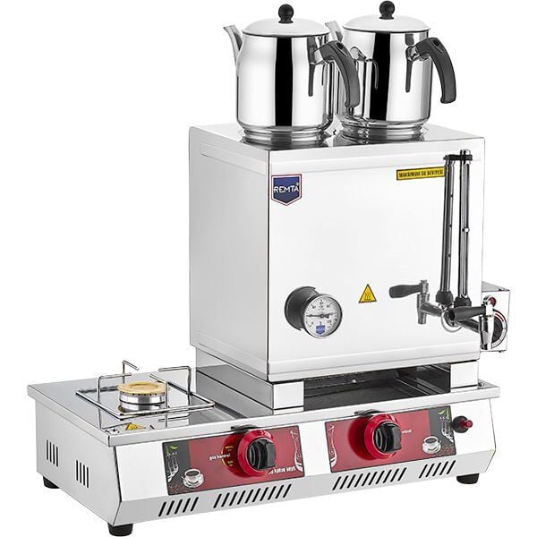 Remta 40 Model 2 Demlikli Gazlı (CE) + Elektrikli Çay Ocakğı 29 lt