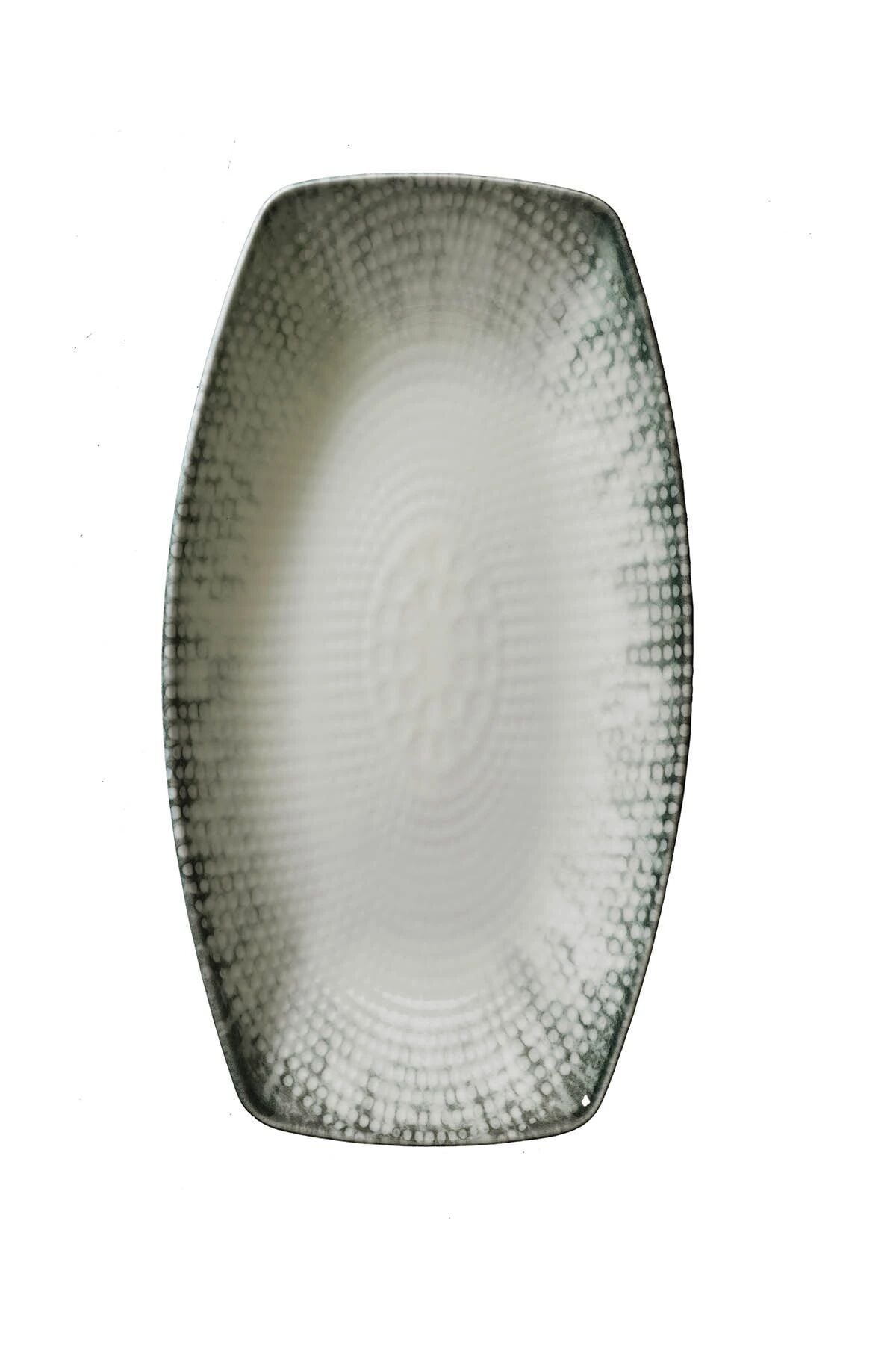 Bone Bohem Iceberg Kayık Tabak 27 Cm