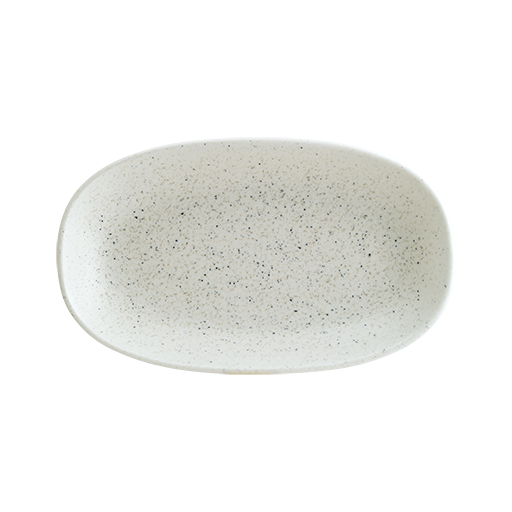 Luca Sand Gourmet Oval Kayık Tabak 34*19 Cm
