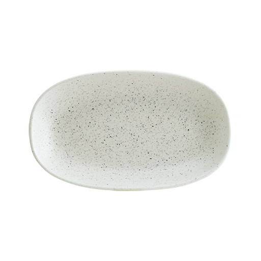 Luca Sand Gourmet Oval Kayık Tabak 34*19 Cm