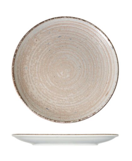 Mocha Lona Düz Tabak 28,5 cm