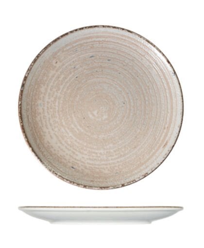 Mocha Lona Düz Tabak 28,5 cm