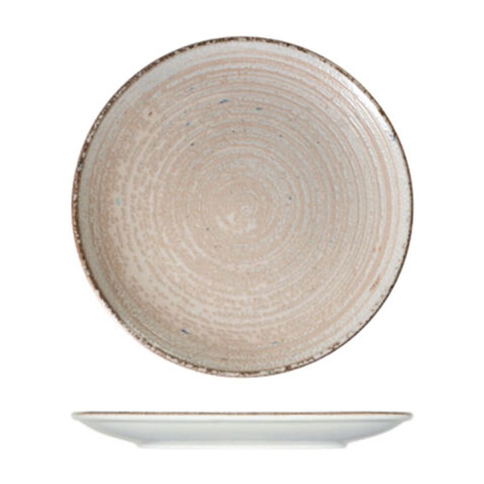 Mocha Lona Düz Tabak 28,5 cm