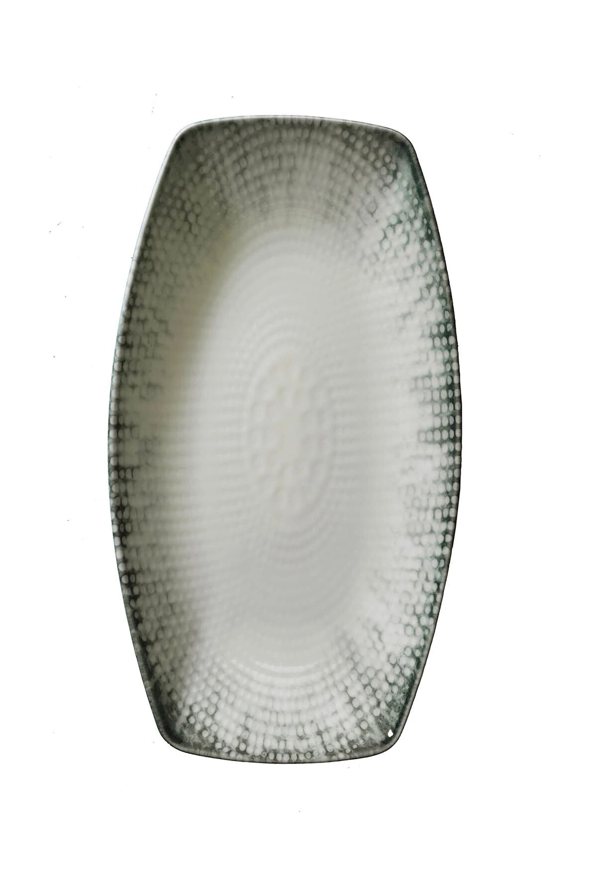 Bone Bohem Iceberg Kayık Tabak 33 Cm