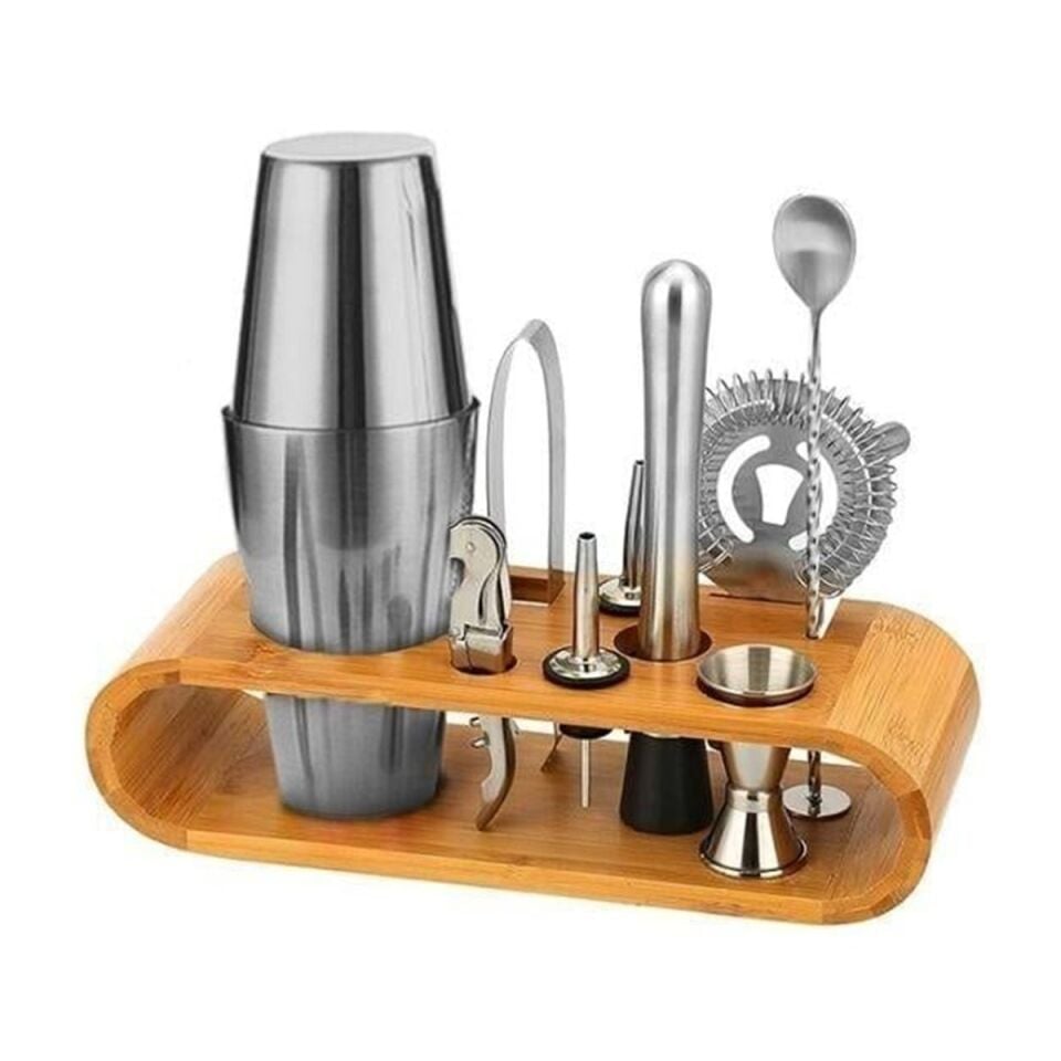Vosco Ahşap Standlı Shaker Seti